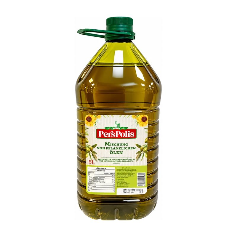 Blanding af vegetabilske olier (solsikke & oliven)